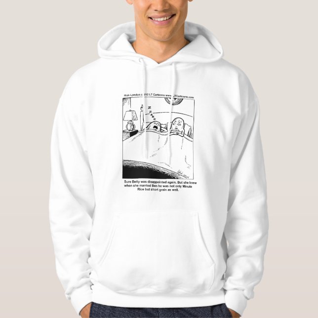Short Grain Rice Funny Hoodie by Rick London (Front)