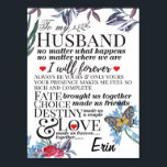 Short love Quotes for him for boyfriend Poster<br><div class="desc">Dear Husband Gift for Him</div>