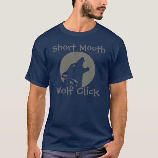 Short Mouth Wolf Click T-Shirt