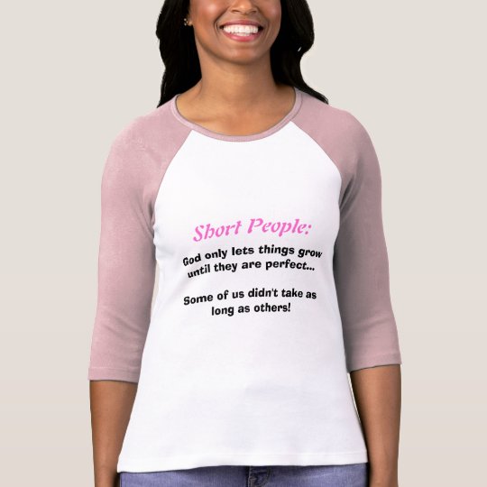 Short People Pink/White T-Shirt