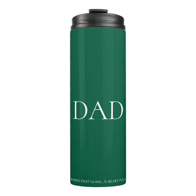 Short Poem for Dad Thermal Tumbler (Front)