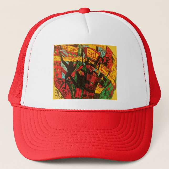 short sellers trucker hat (Front)