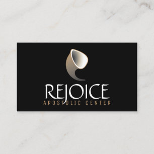 Short Shofar (natural) Business Card