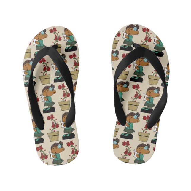 Short Sleevez Kid's Flip Flops (Footbed)