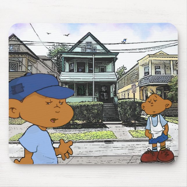 Short Sleevez Mouse Mat (Front)