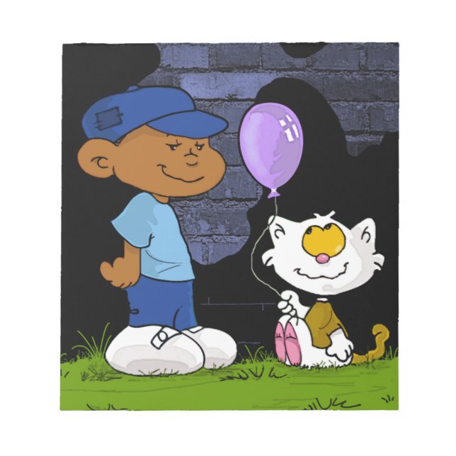 Short Sleevez Notepad (Front)