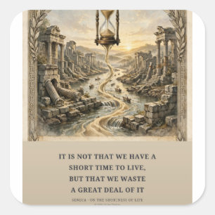 Short Time to Live — Seneca Sticker