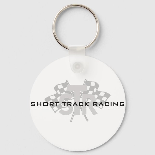 Short Track Racing Key Ring (Front)