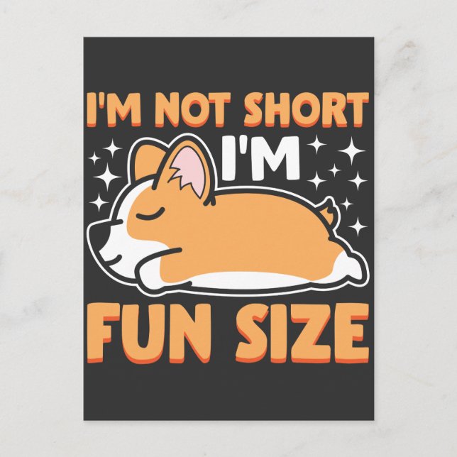 Short Welsh Corgi Pembroke Dog Owner Puppy Lover Postcard (Front)