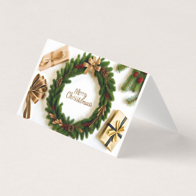 Short Xmas Greetings, Wishes & Cute Messages (Front)