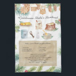 Shortbread Recipe Heirloom Tea Towels<br><div class="desc">For a unique gift, bake a batch of treats right from one of grandma's treasured recipes, and gift along with a heirloom tea towel printed with the same recipe. Turn handwritten recipes from your mother or grandmother or aunts into gorgeous and sentimental tea towels for daily use. It's easy to...</div>