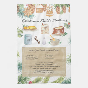 Shortbread Recipe Heirloom Tea Towels