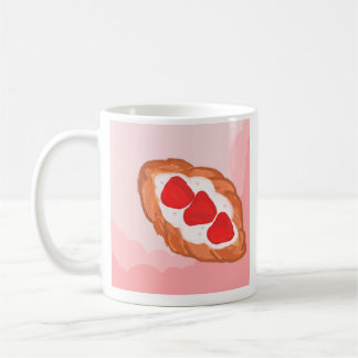 Shortcake croissant  coffee mug