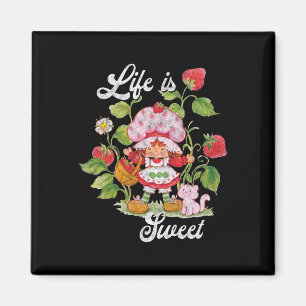 Shortcake Life Is Sweet Vintage Berry Garden Magnet