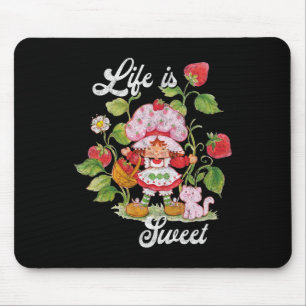 Shortcake Life Is Sweet Vintage Berry Garden Mouse Mat