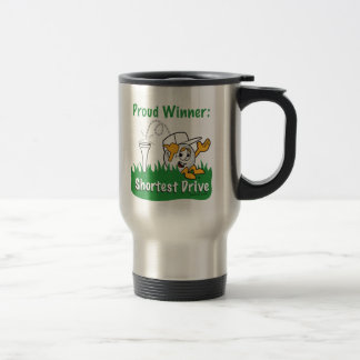 Shortest Drive Hole Prize For Golf Tournament Travel Mug