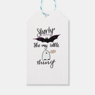 Shorty Batty Funny Retro Gift Tags