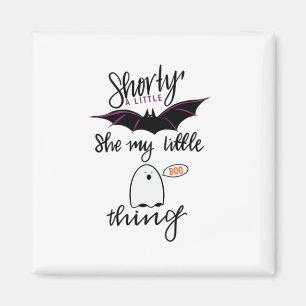 Shorty Batty Funny Retro Magnet