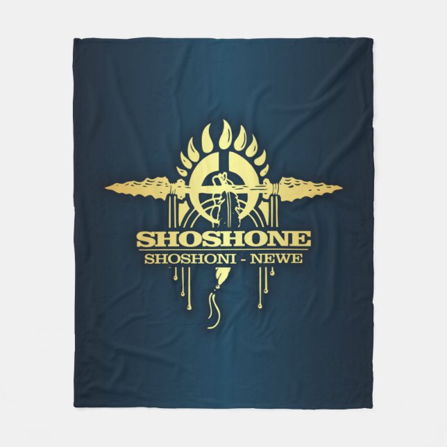 Shoshone 2 fleece blanket (Front)
