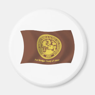 Shoshone Bannock Tribes Flag Magnet