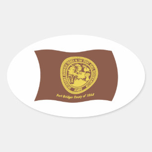 Shoshone Bannock Tribes Flag Sticker