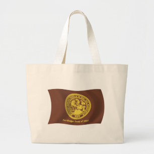 Shoshone Bannock Tribes Flag Tote Bag