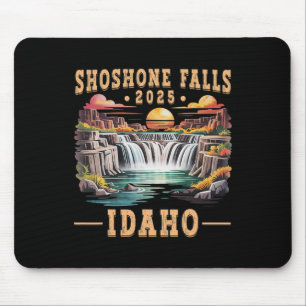 Shoshone Falls 2025 Idaho Road Trip Vacation Adven Mouse Mat
