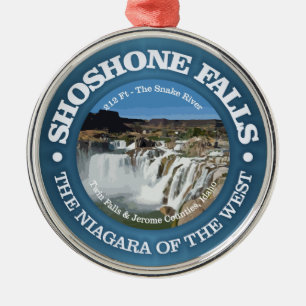 Shoshone Falls Metal Tree Decoration