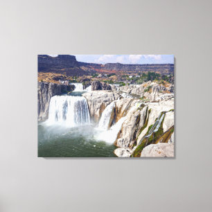 Shoshone Falls on the Snake River, Idaho Canvas Print