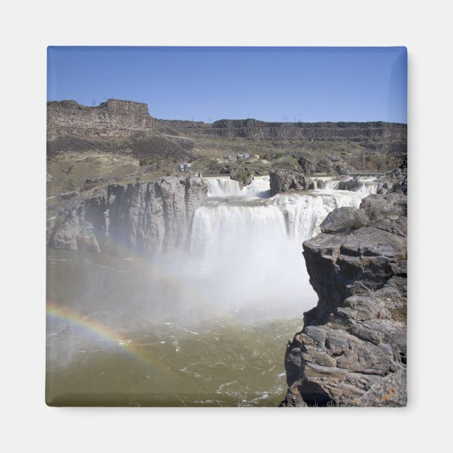 Shoshone Falls on the Snake River in Twin Falls, Magnet (Front)