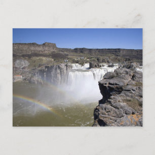 Shoshone Falls on the Snake River in Twin Falls, Postcard