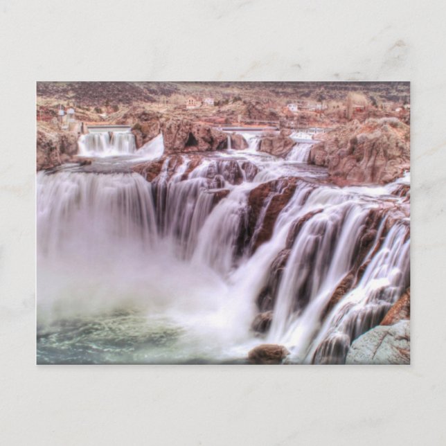Shoshone Falls Postcard (Front)