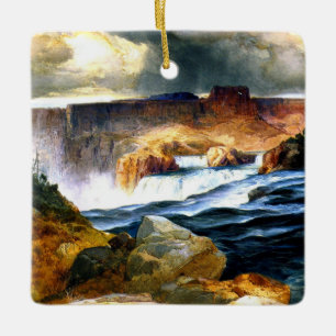 Shoshone Falls, Snake River, Idaho Ceramic Ornament