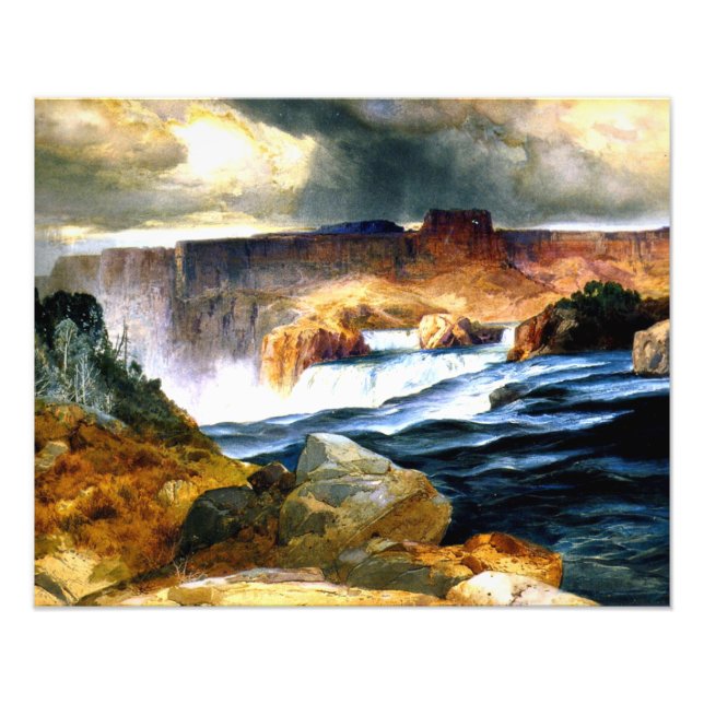 Shoshone Falls, Snake River, Idaho Photo Print (Front)
