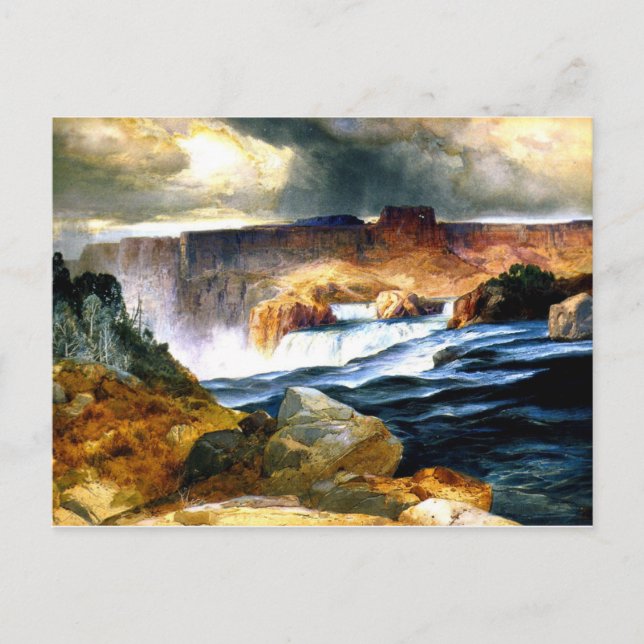 Shoshone Falls, Snake River, Idaho Postcard (Front)