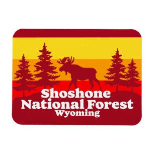 Shoshone National Forest Wyoming Magnet