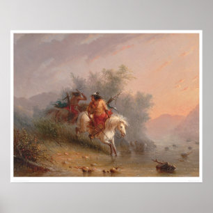 Shoshoni Indians (1069A) Poster