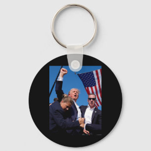 Shot At Rally Premium Scoop Key Ring
