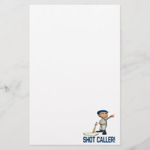 Shot Caller Stationery