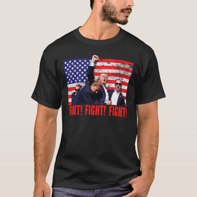 Shot Fight Fight Fight  T-Shirt (Front)