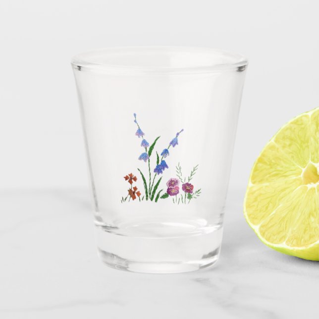 shot glass art style design (Front)