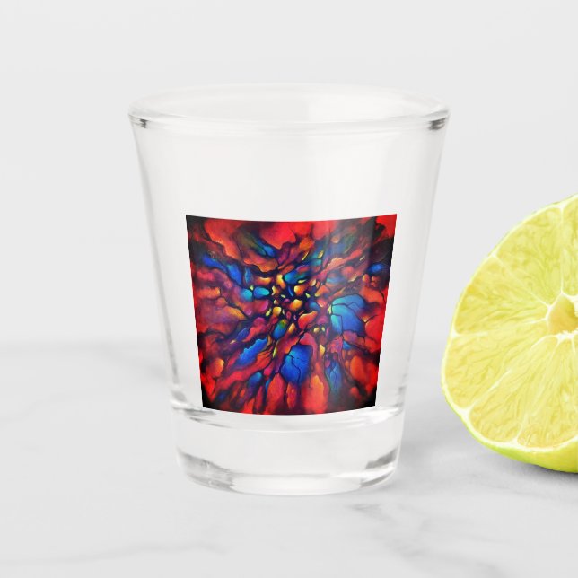 Shot glass ATTRACTION of Christèle Chabrette (Front)