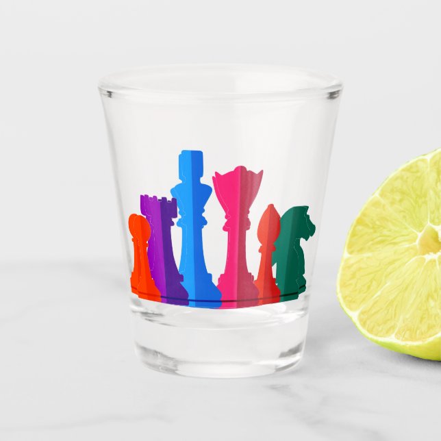 Shot Glass Chess (Front)