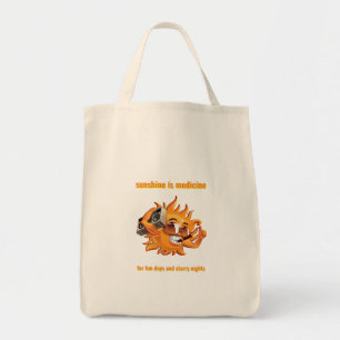 Shot glass tote bag