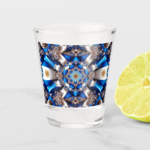 Shot glass with Argentinian Colours