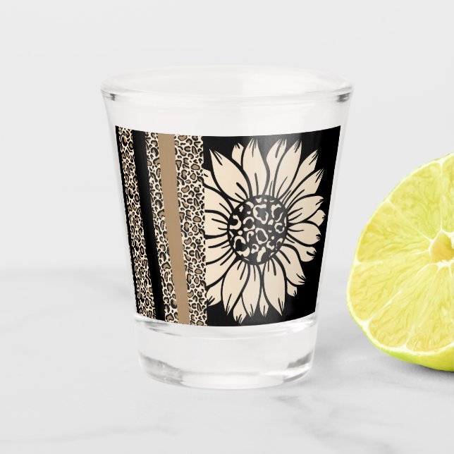 Shot Glasses: Sunflower Safari  Shot Glass (Front)
