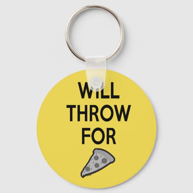 Shot Put Discus Javelin Hammer Thrower Shirt Key Ring (Front)