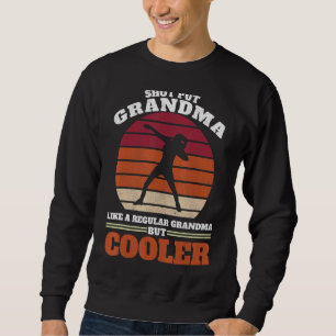 Shot Put Grandma Track And Field Thrower Women Sho Sweatshirt