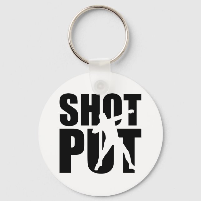 Shot put key ring (Front)