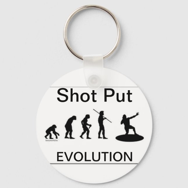 Shot Put Keychain (Front)